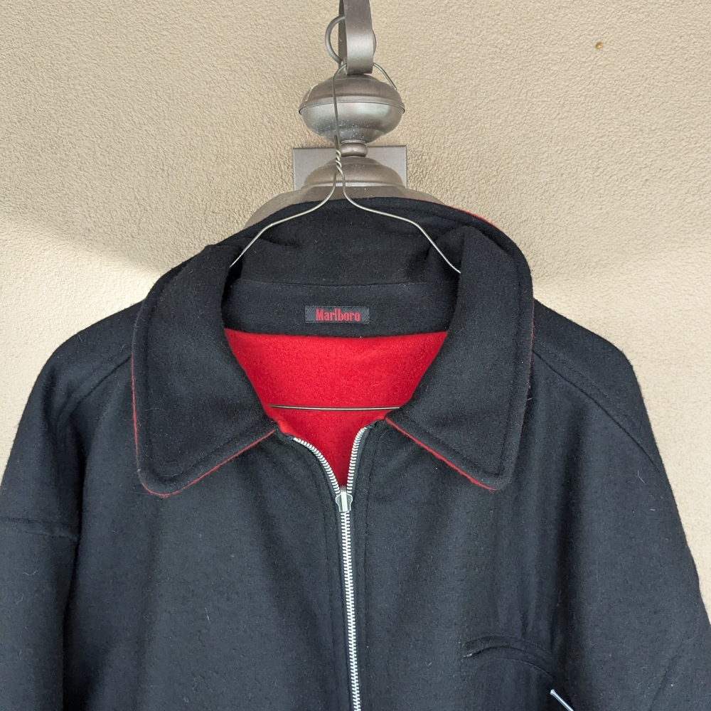Marlboro Wool Red Performance Jacket - Reversible… - image 6